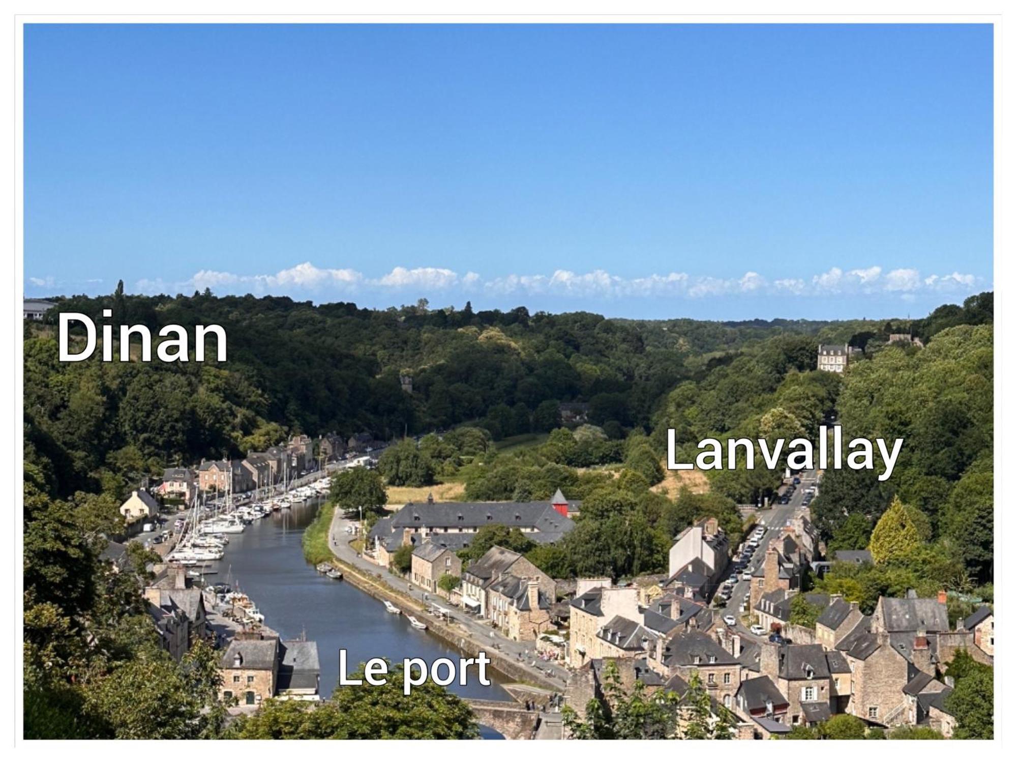 LanvallayLes Libellulesアパートメント エクステリア 写真